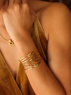 Interwoven Light Armcuff