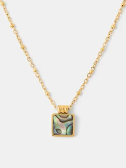 Iridescent Square Kette
