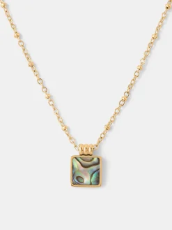 Iridescent Square Kette