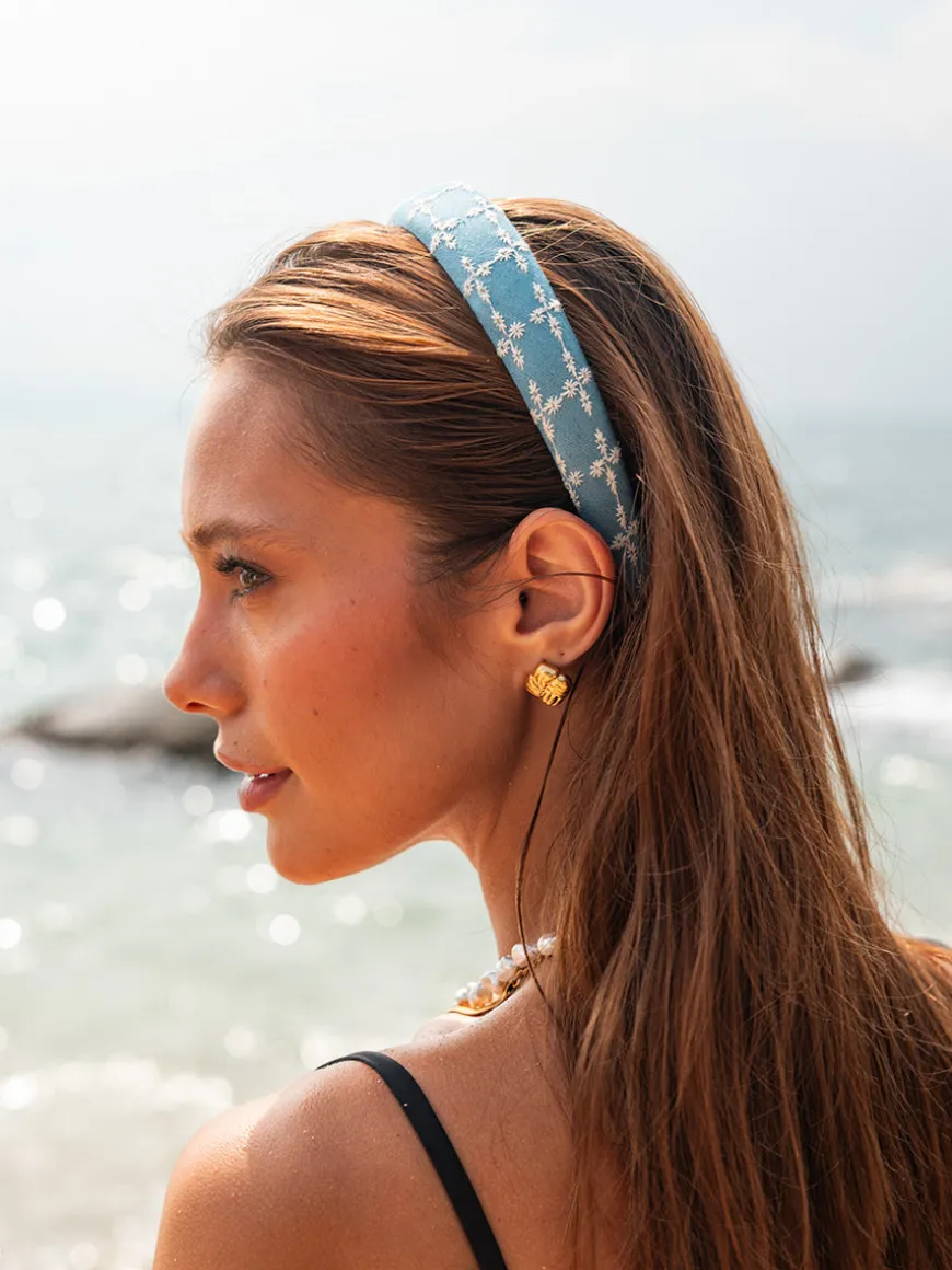 Kiss Denim Haarreif Blue