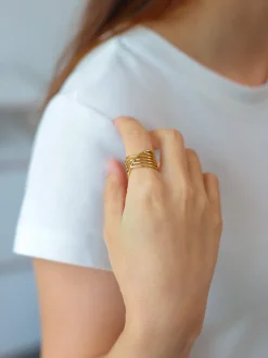 Layered Rhythm Ring