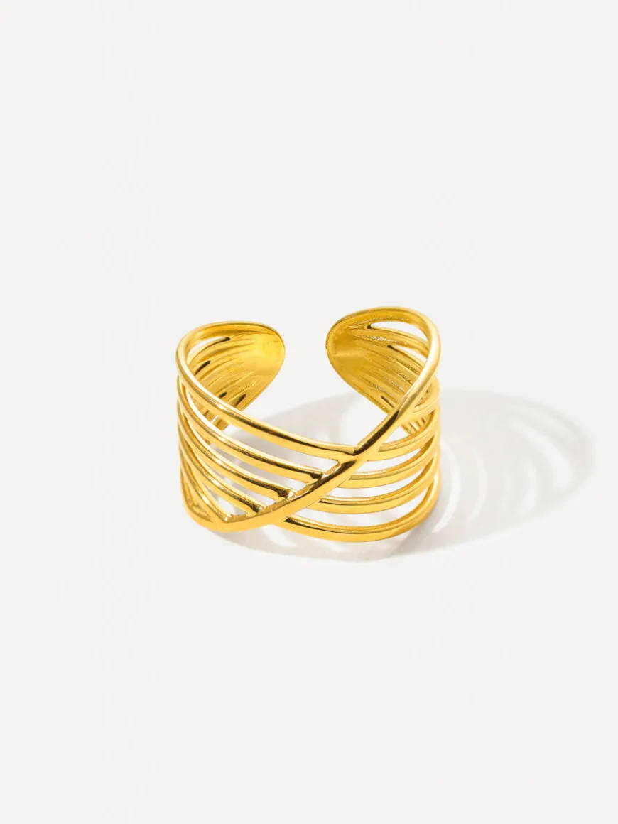Layered Rhythm Ring