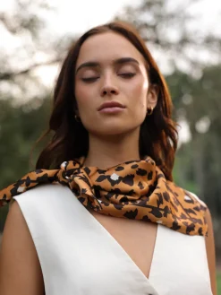 Leopard Print Tuch