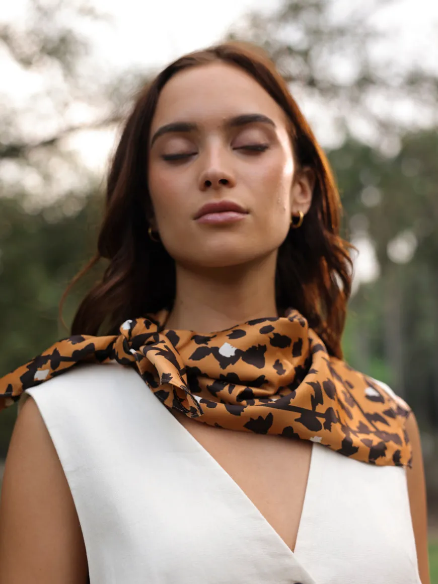 Leopard Print Tuch