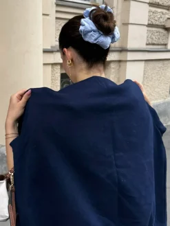 Light Flow Blue Scrunchie