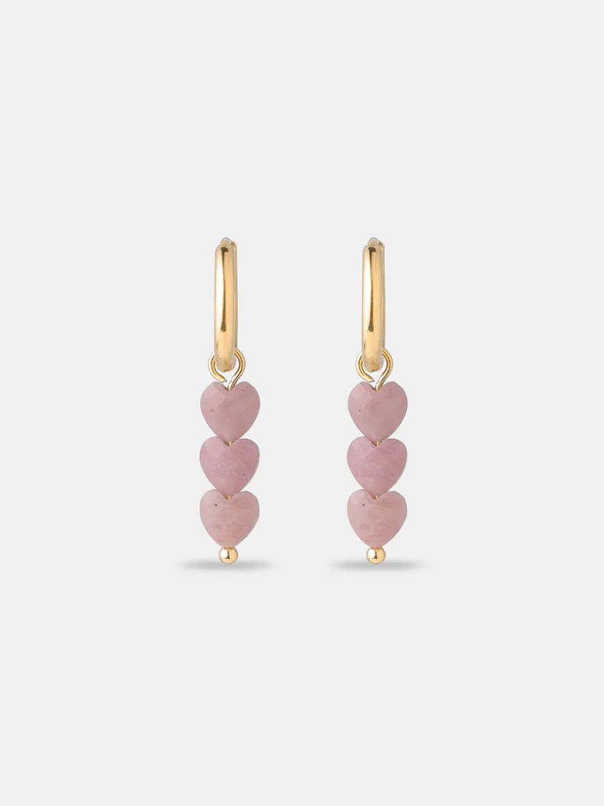 Love Droplets Pink Ohrringe