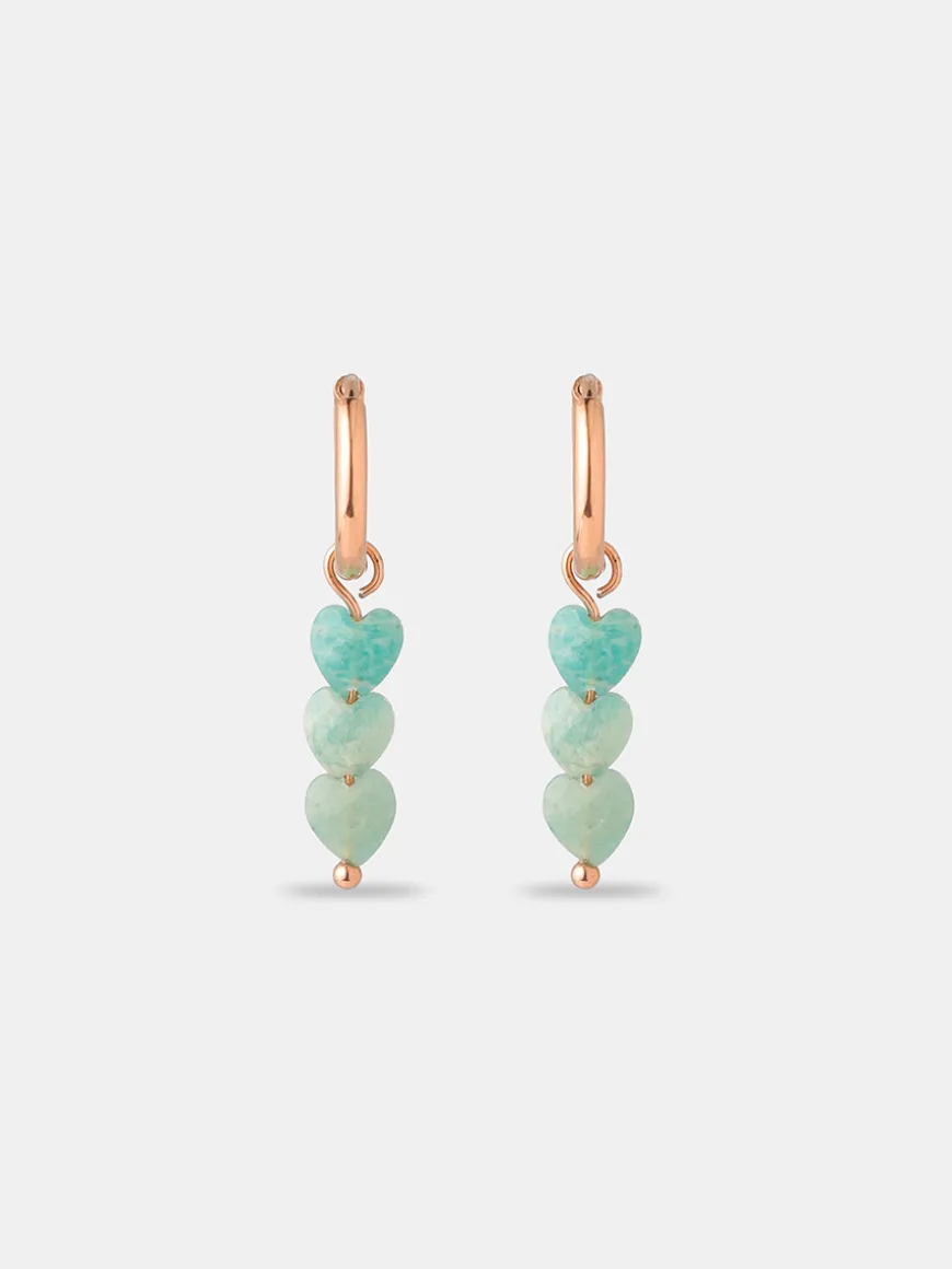 Love Droplets Sea Green Ohrringe