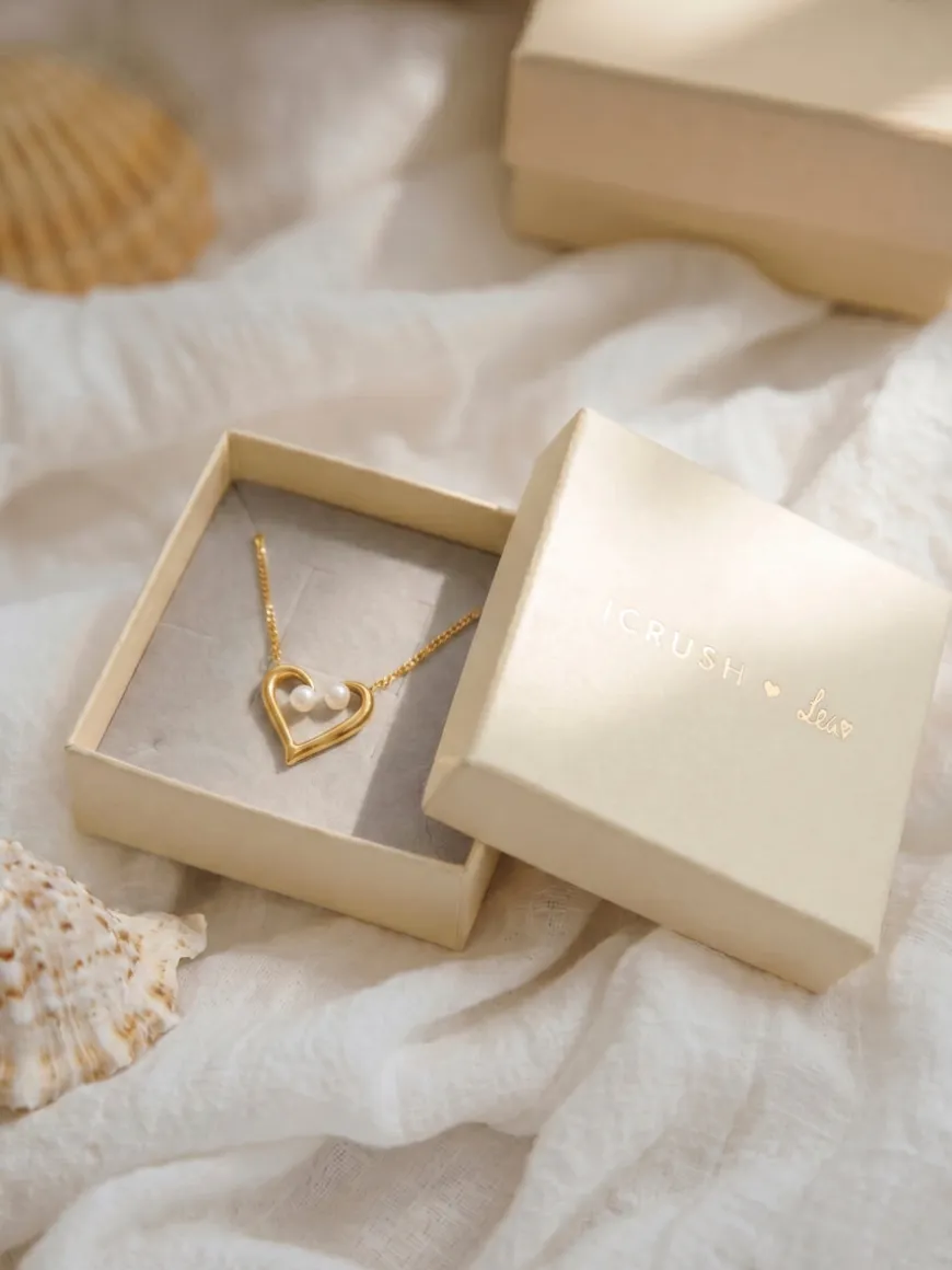 Love in Pearl Kette