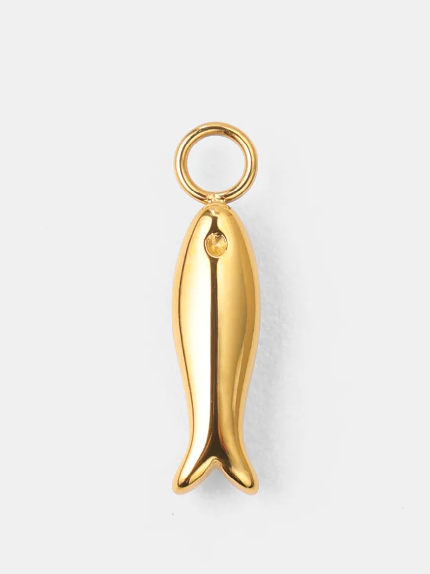 Lovely Fish Ohrring-Charm