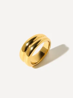 Lunar Loop Ring