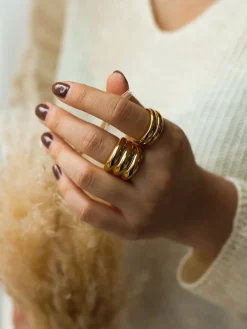 Lunar Loop Ring