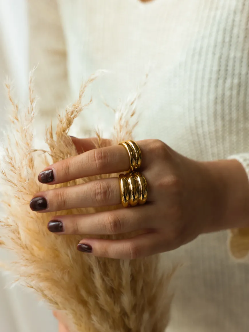 Lunar Loop Ring