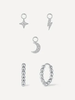 Lunar Sparkle Ohrring-Charm