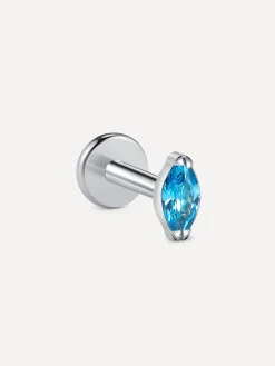 MARQUISE Blue Spark Titan Piercing
