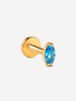 MARQUISE Blue Spark Titan Piercing