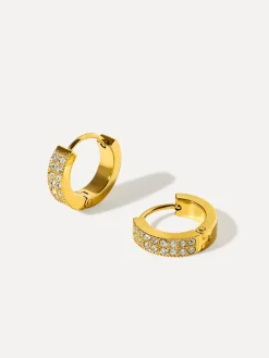 Med Starry Halo Ohrringe