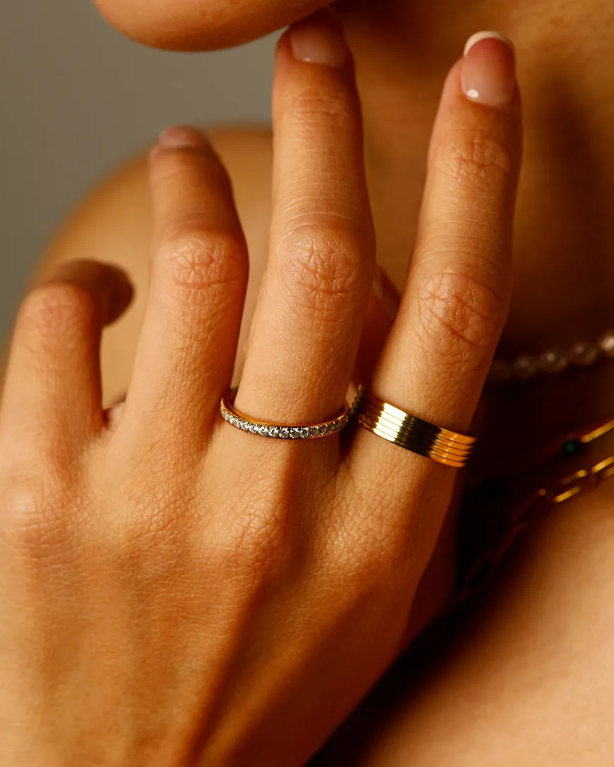Metal Rock Ring