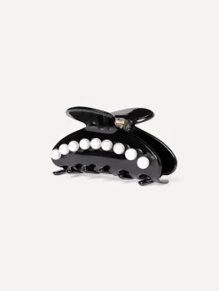 Midnight Pearl Haarklammer Black