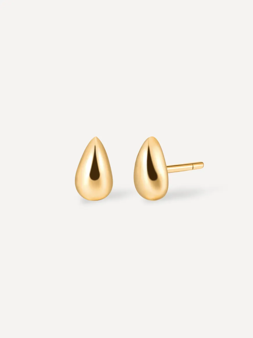 Minimalist Droplet Ohrringe
