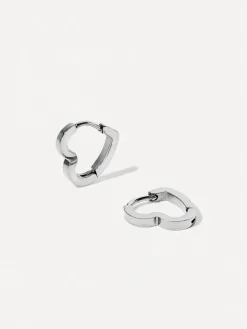 Minimalist Heart Ohrringe