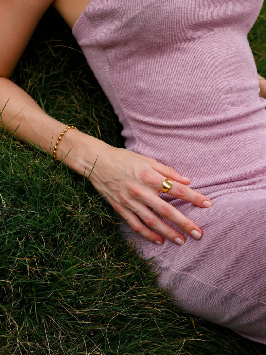 Minimalist Oval Ring