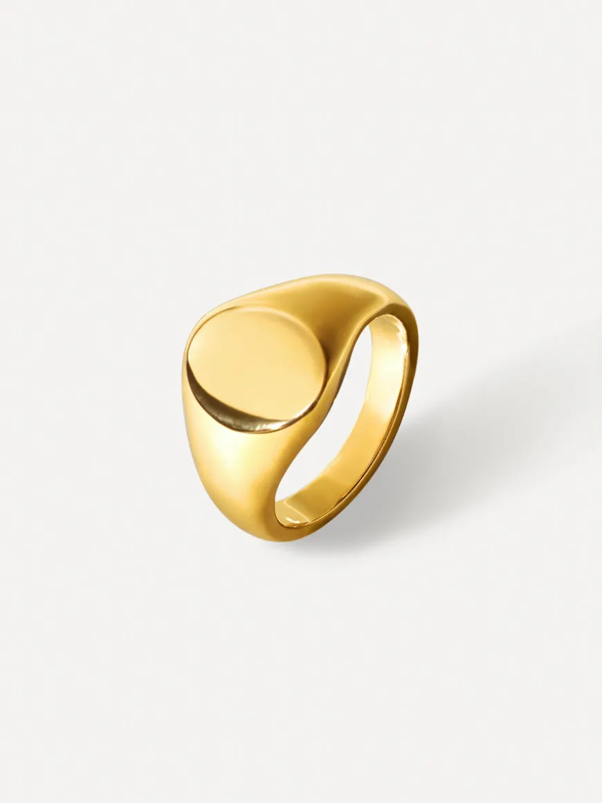 Minimalist Oval Ring