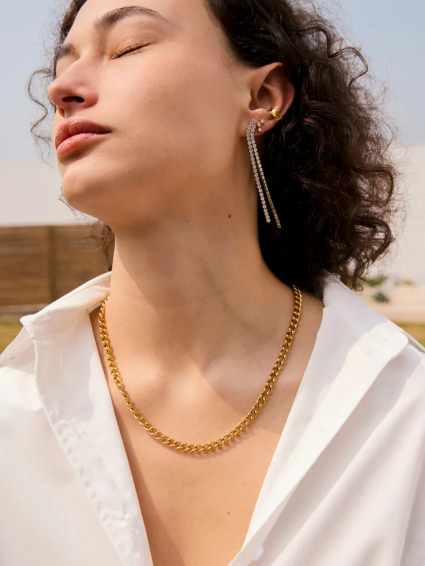 Mirror Arc Earcuff