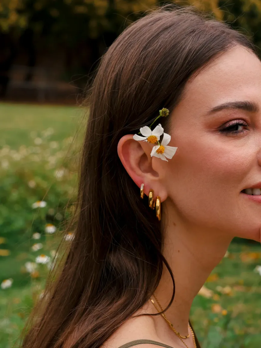 22mm Chunky Hoop Ohrringe