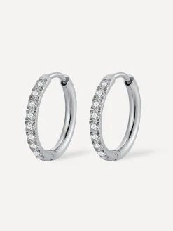 16mm CRYSTALIZED SHINE HOOP Ohrringe