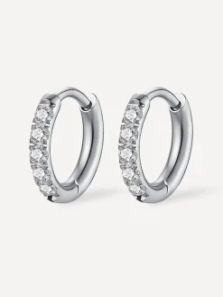 12mm CRYSTALIZED SHINE HOOP SMALL Ohrringe