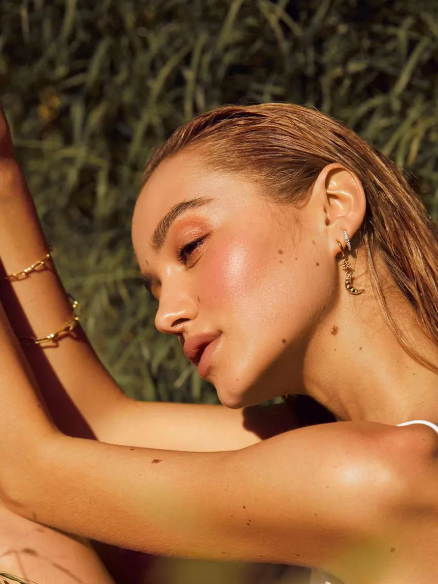 12mm CRYSTALIZED SHINE HOOP SMALL Ohrringe