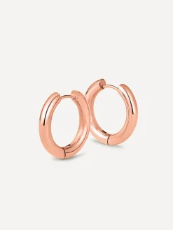 24mm GLOSSY HOOPS Medium Ohrringe