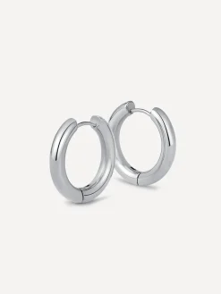 24mm GLOSSY HOOPS Medium Ohrringe