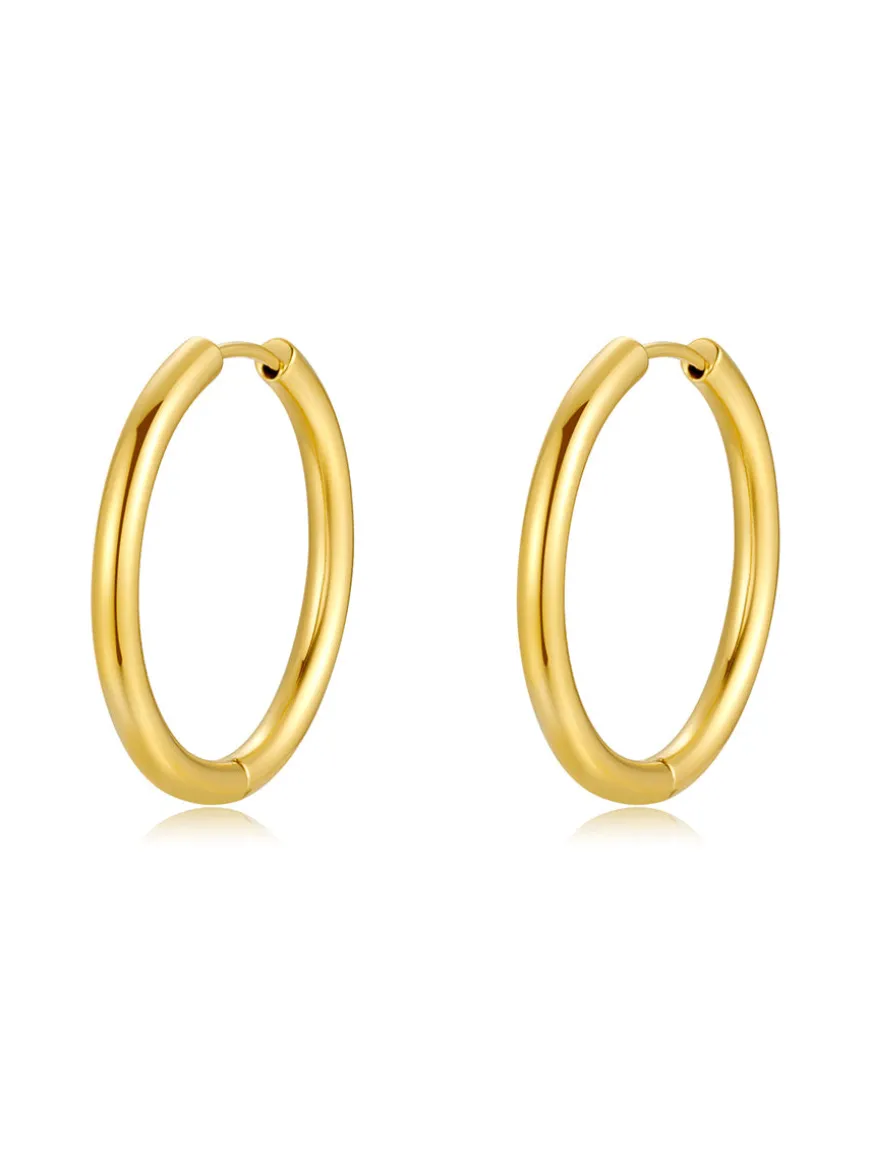 30mm GLOSSY HOOPS OHRRINGE