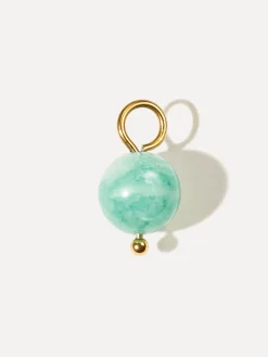 8,4mm Lake Green Ohrring-Charm