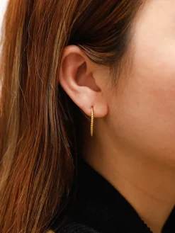 23mm Modern Twist Medium Ohrringe