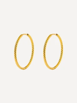 30mm Modern Twist Ohrringe