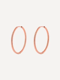 30mm Modern Twist Ohrringe