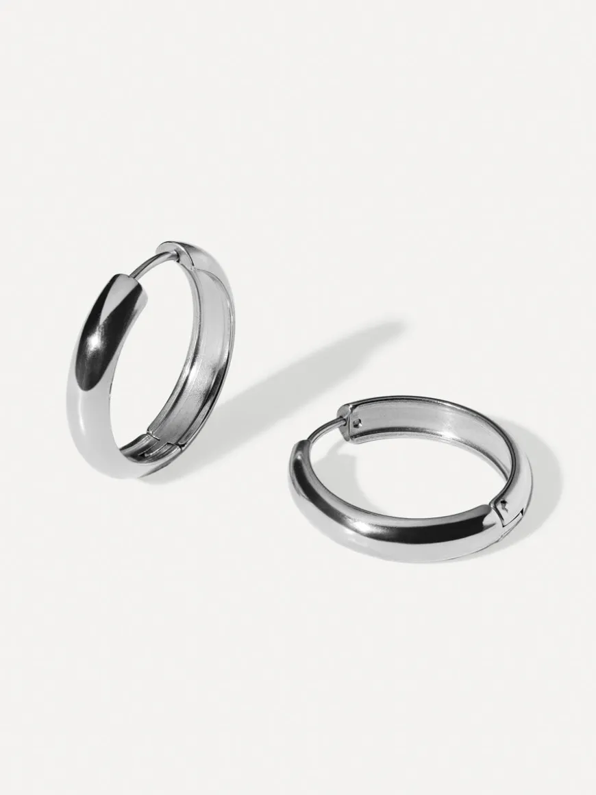 25mm Pure Circle Large Ohrringe
