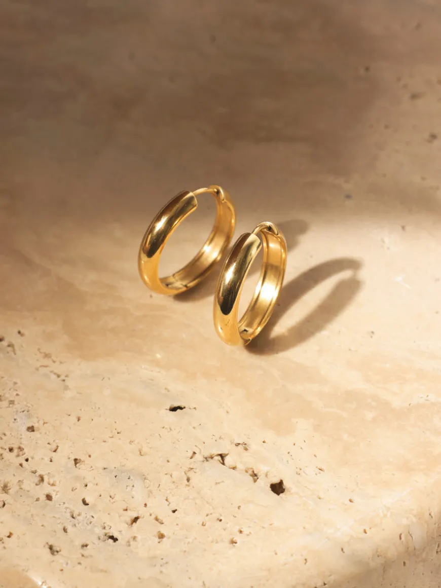 25mm Pure Circle Large Ohrringe