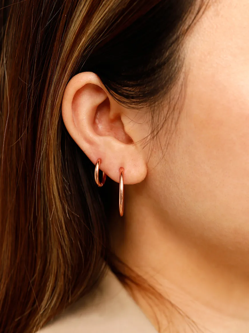 24mm SLIM HOOP MEDIUM OHRRINGE