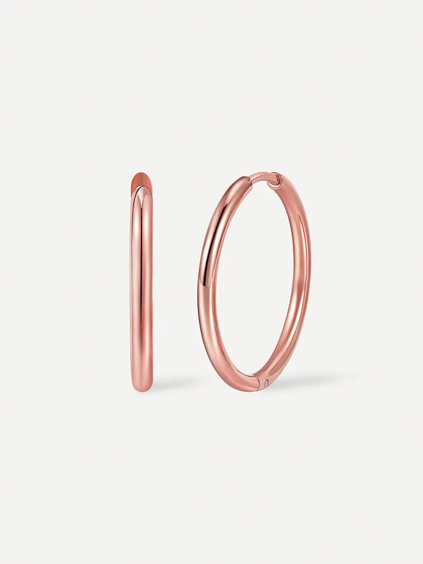 24mm SLIM HOOP MEDIUM OHRRINGE