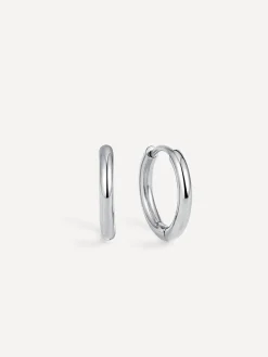 14mm SLIM HOOP Small Ohrringe