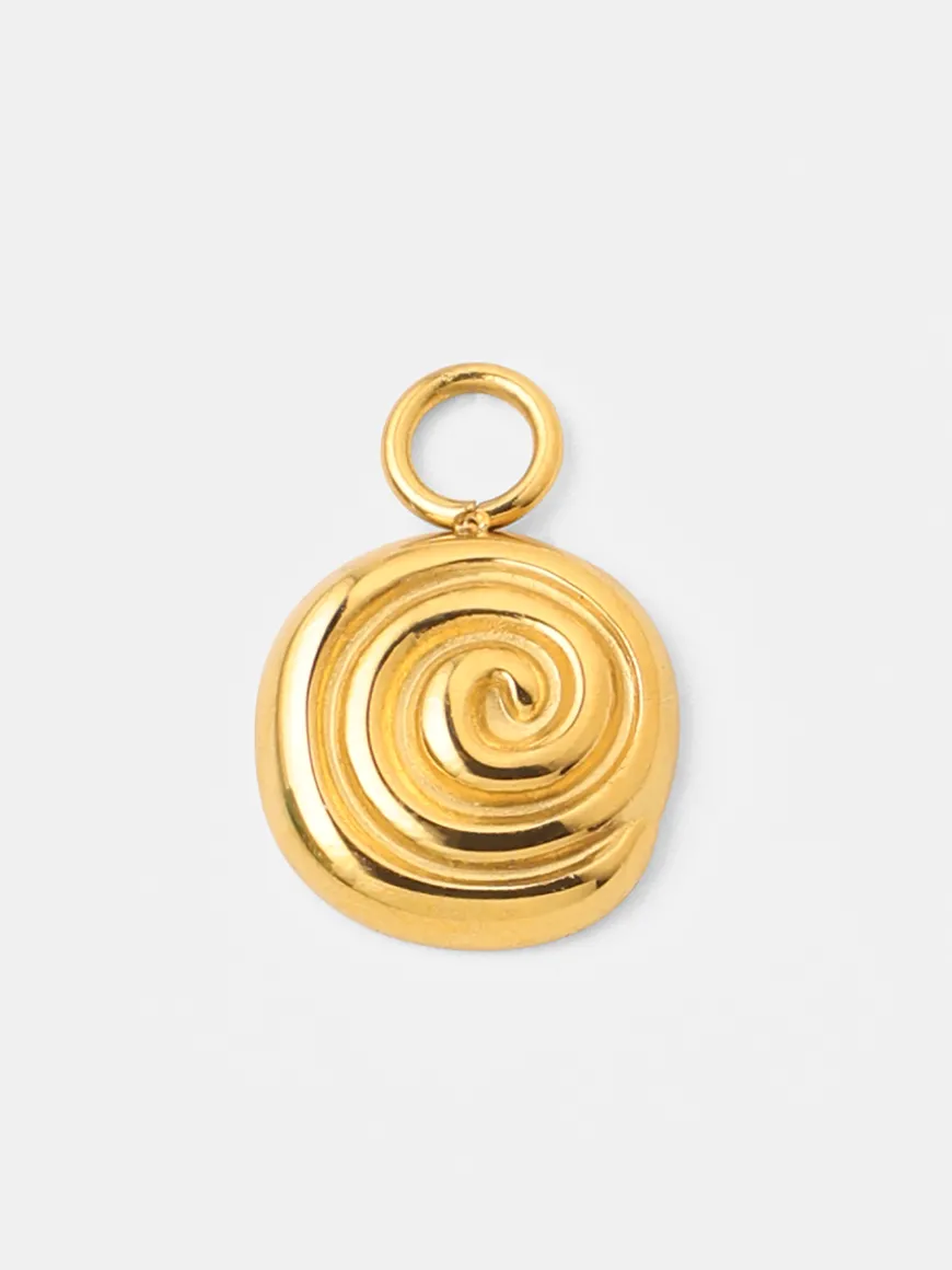 10,3mm Spiral Glow Ohrring-Charm