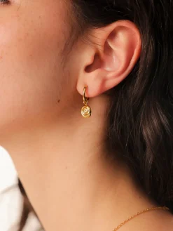10,3mm Spiral Glow Ohrring-Charm