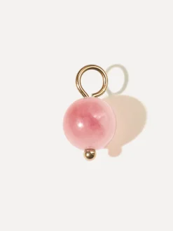 8,4mm Strawberry Pink Ohrring-Charm