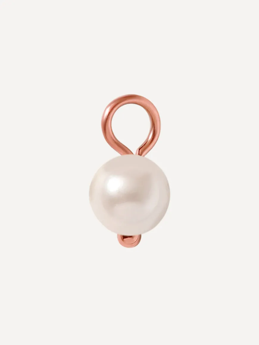 6mm Unique Pearl Ohrring-Charm