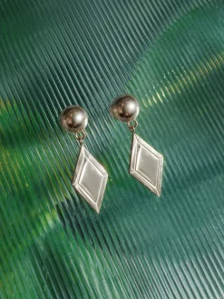 Modern Geometric Ohrringe