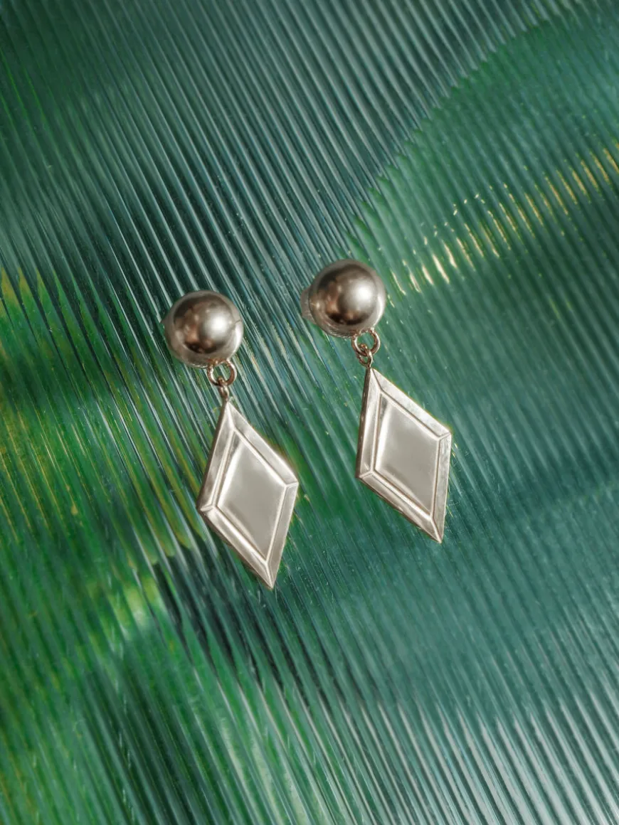 Modern Geometric Ohrringe