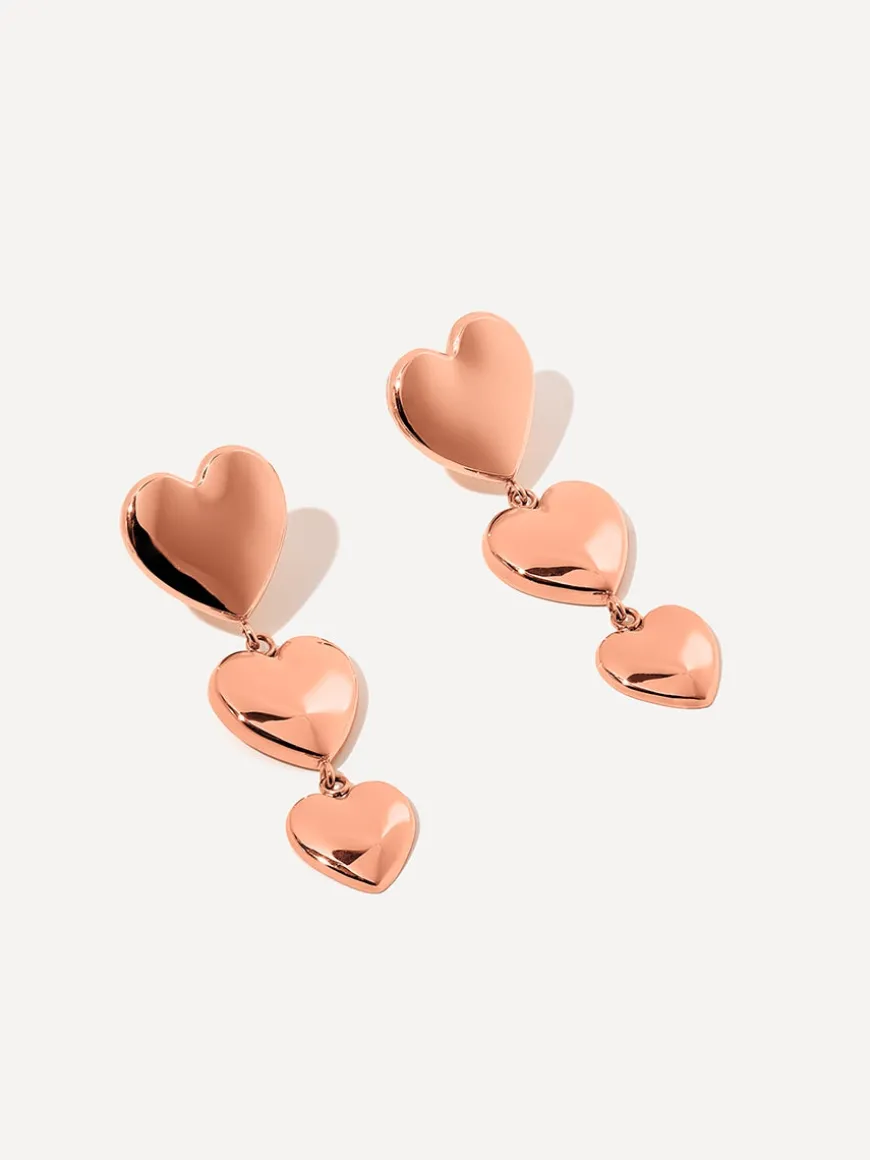 Modern Heart Ohrringe